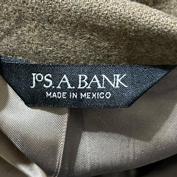 VTG JoS. A. Bank Camel Hair Sport Coat Blazer 42 Reg Brown Men's - Picture 4 of 8
